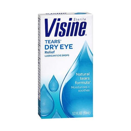Visine Eye Lubricant 0.5 oz. Eye Drops 74300001067
